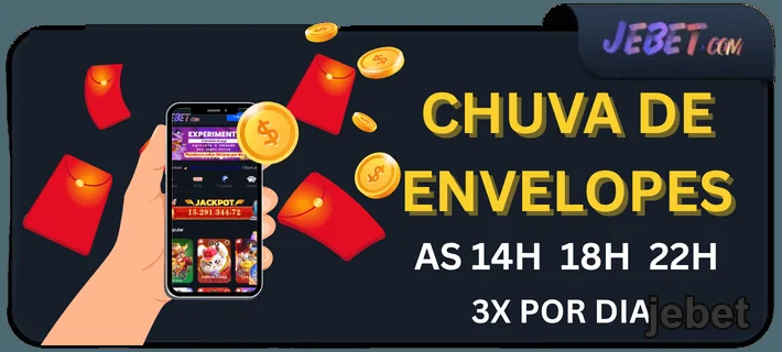 Promoção da jebet com interface de live gaming e slots.